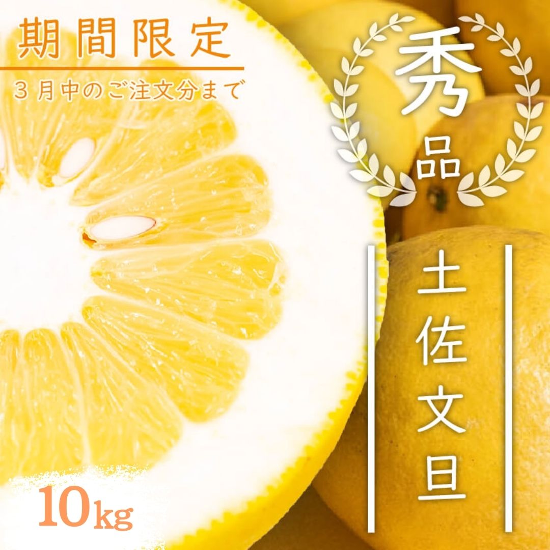 【今シーズン受付終了】須崎市産・土佐文旦 秀品 優品 家庭用 5~10kg【高知県須崎市・北川果樹園】【柑橘】