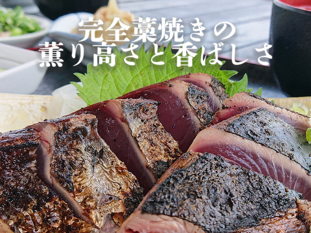 藁焼きカツオのたたき800g以上(タレ・塩つき)【カツオ】