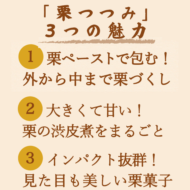 和菓子 栗つつみ