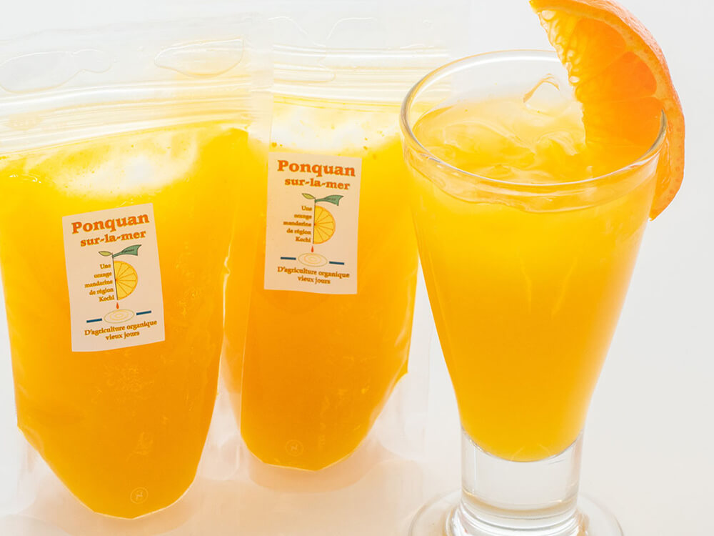 【農薬・防腐剤不使用】無添加有機ポンカンジュース120mlパック×15袋