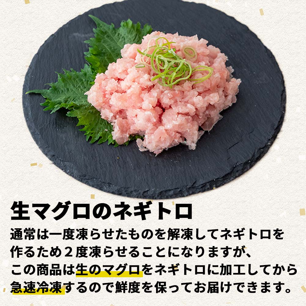 マグロの醤油漬け丼・ネギトロセット(漬け丼6パック・ネギトロ1パック)
