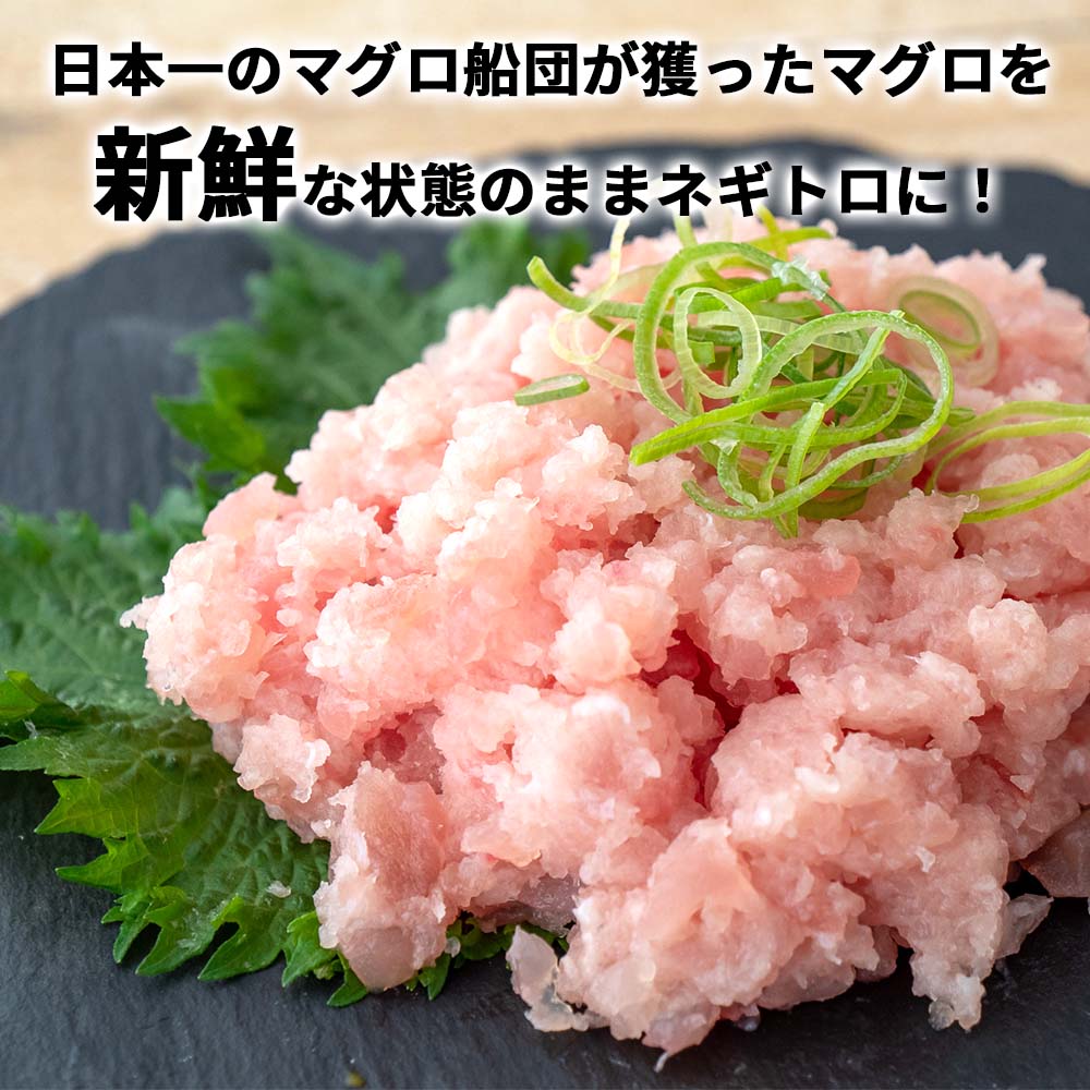 マグロ船団のネギトロ 1kg(250gx4パック)