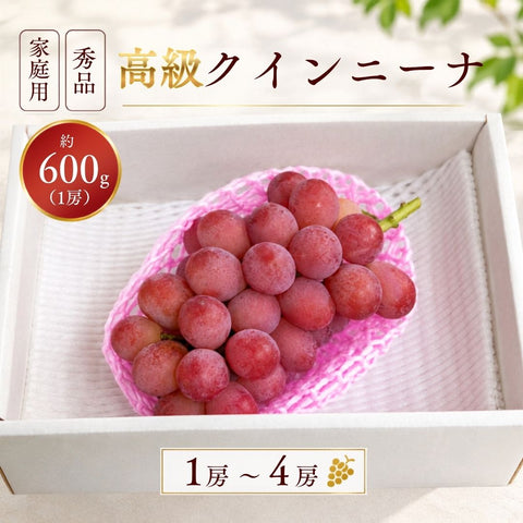 【順次出荷中】家庭用/秀品 高級 クインニーナ 1房約600g【1房~4房から選択可】