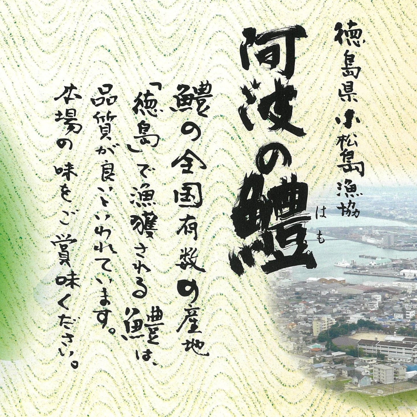 【徳島県・小松島市産】レンジで簡単!鱧の天ぷら