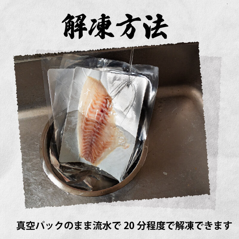 【訳あり】乙女鯛 皮なしフィーレ 加熱用