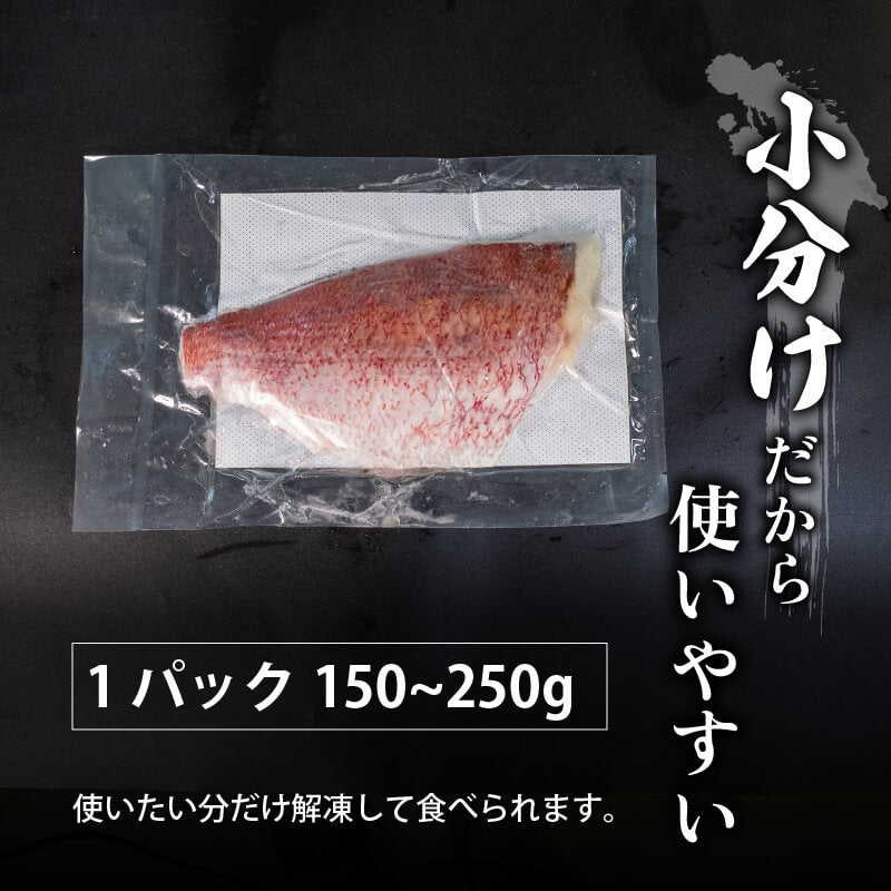 【訳あり】乙女鯛 半身フィーレセット 約1kg(加熱用・皮付き)