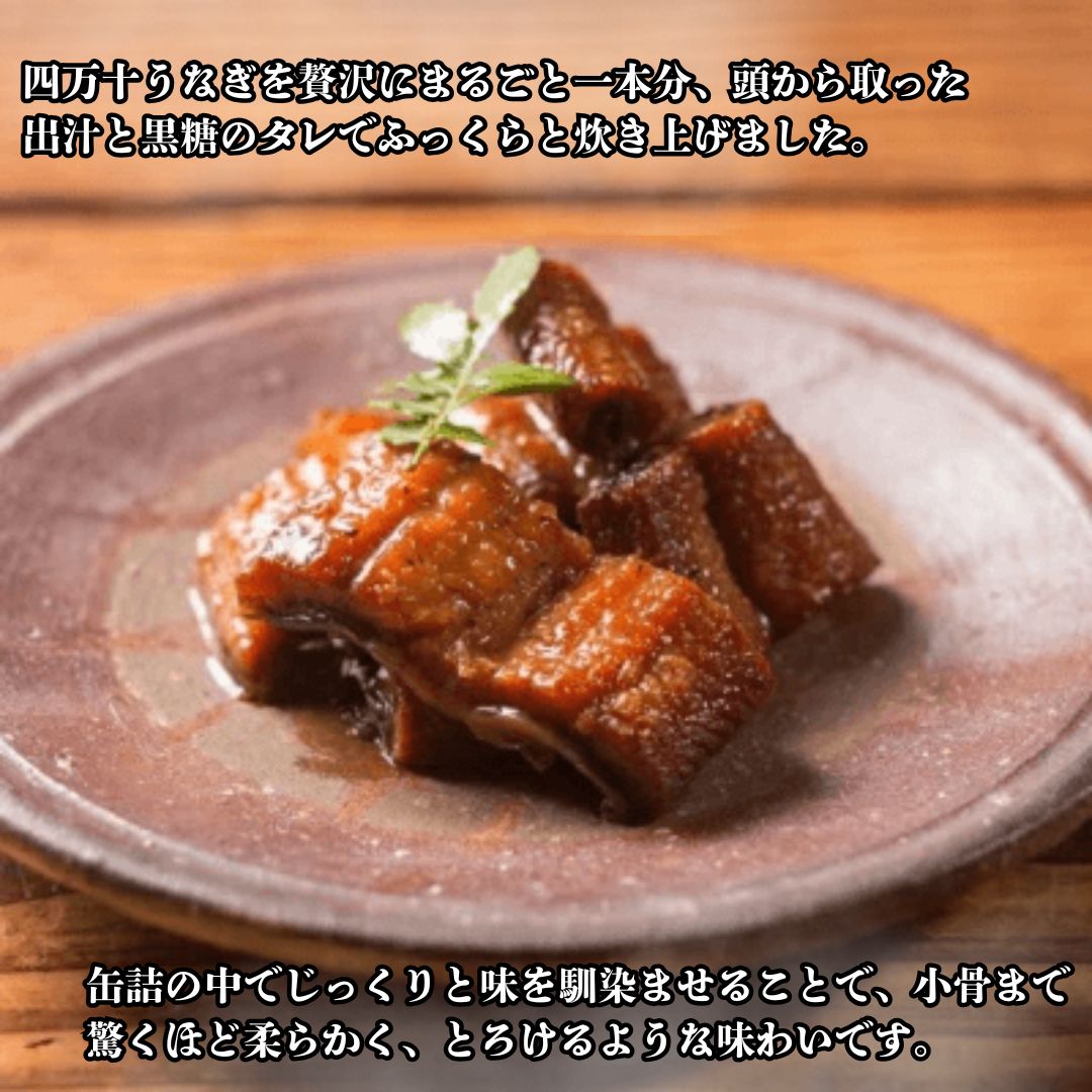 【缶詰】国産 四万十うなぎ2缶セット 8大アレルゲン不使用 【防災】【備蓄】【長期保存】