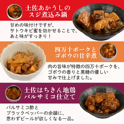 【缶詰】高知のうまいものを詰め込んだグルメ缶詰12缶セット 8大アレルゲン不使用【防災】【備蓄】
