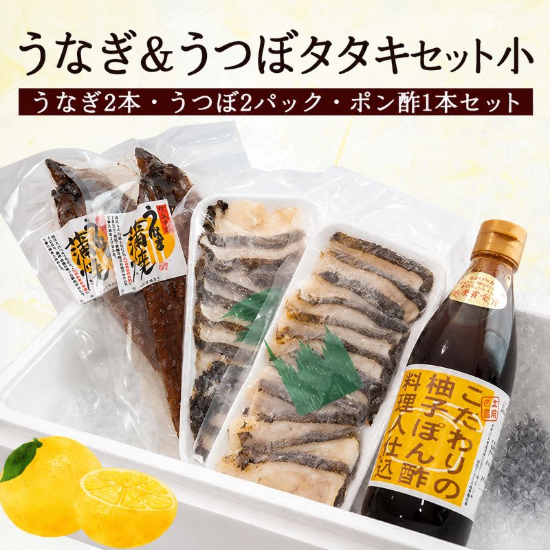 【高知県産】うなぎ&うつぼタタキセット【小・大セットから選択可】