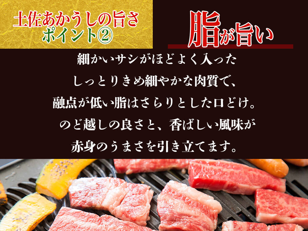 【希少和牛・土佐あかうし】焼肉用 ロース300g・カルビ300g