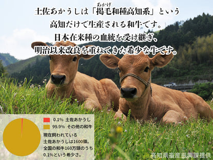 【希少和牛・土佐あかうし】すき焼き用　サーロイン400g