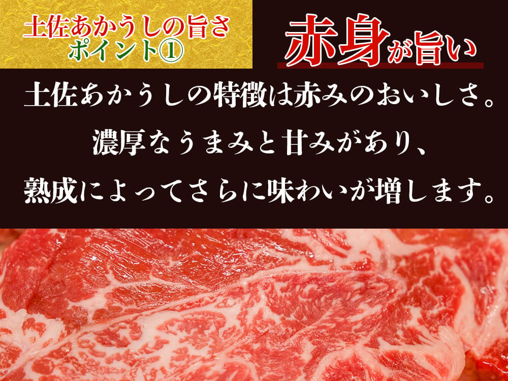 【希少和牛・土佐あかうし】ステーキ用　サーロイン200g×2枚