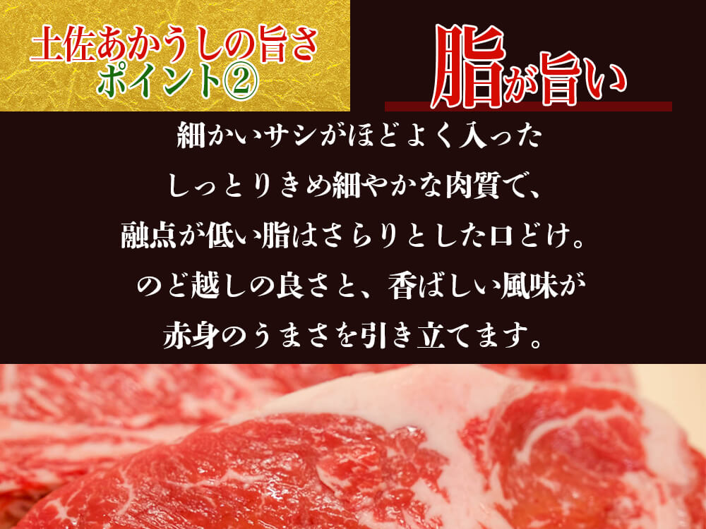 【希少和牛・土佐あかうし】ステーキ用　サーロイン200g×2枚
