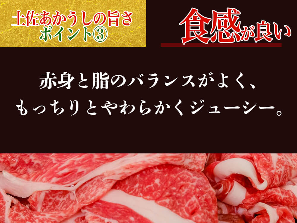 【希少和牛・土佐あかうし】お得なコマ肉 600g
