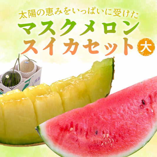 マスクメロン・スイカセット（大）