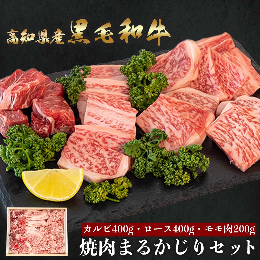 土佐黒毛和牛 焼き肉まるかじりセット 500g/1kg