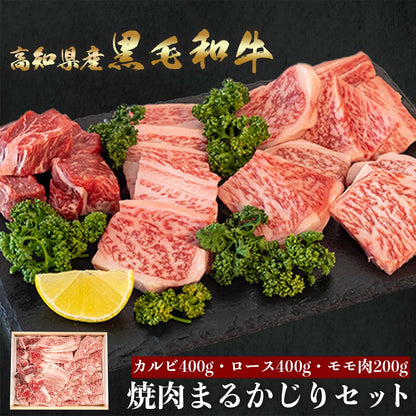 土佐黒毛和牛 焼き肉まるかじりセット 500g/1kg