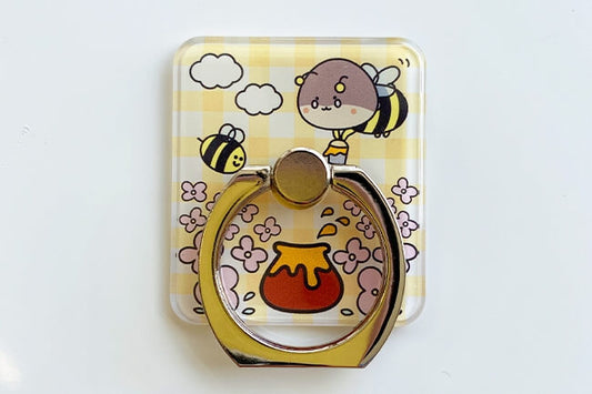 はちちゃんスマホリング【お届け日指定不可】