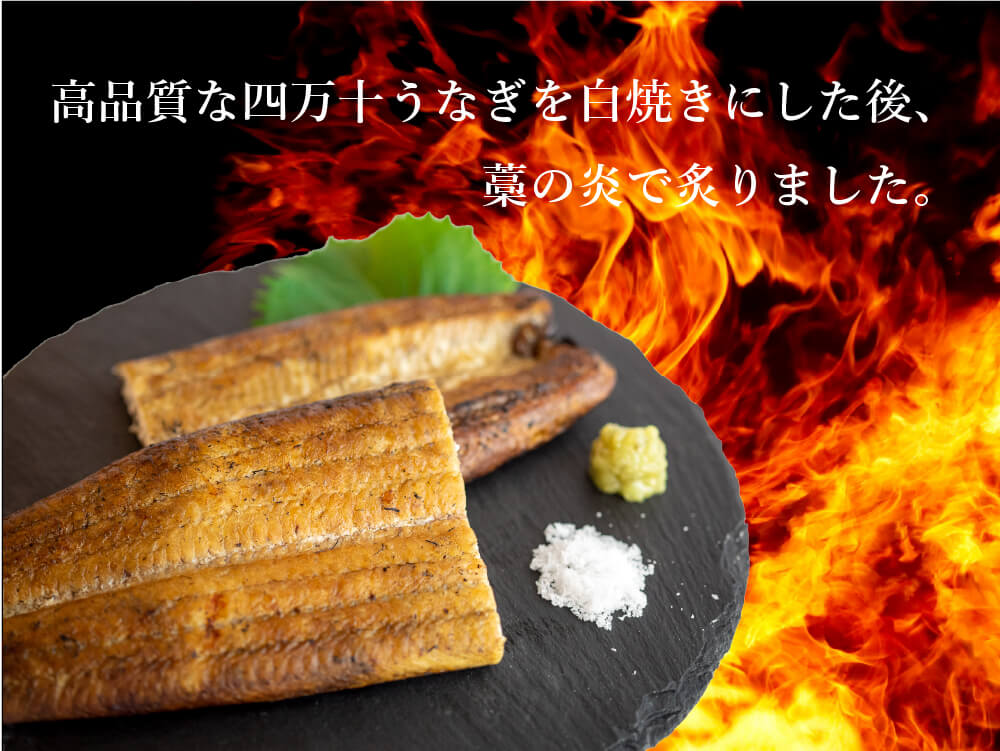 四万十うなぎ藁焼き