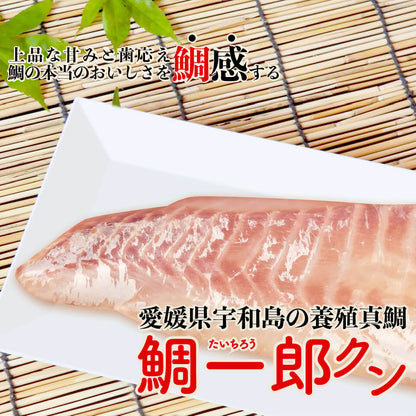 愛媛県宇和島の養殖マダイ「鯛一郎クン」お刺身用【鮮魚】