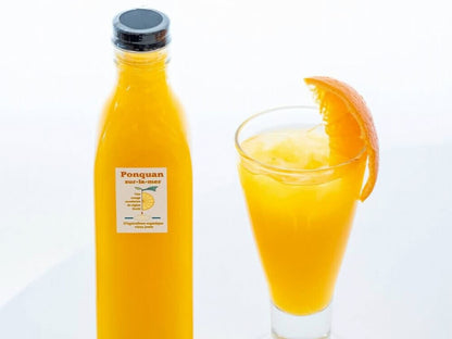 【農薬・防腐剤不使用】無添加有機ポンカンジュース300ml瓶×5本
