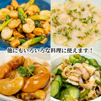 【生でお届け！】 北海道・噴火湾産 ホタテ貝 ２年貝 殻付き 2kg〜8kg【貝むきヘラ付き】