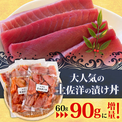 3種の漬け丼 全種類セット ( イカ / カジキ / キハダ )【お届け日時指定不可】
