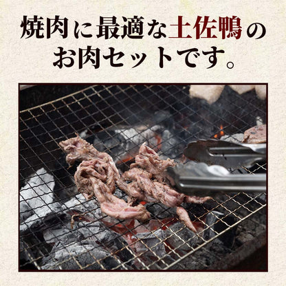 土佐鴨　焼き肉用お肉セット【お届け日指定不可】