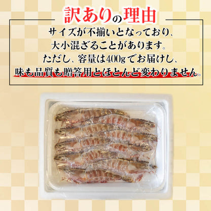 【訳あり】 徳島・小松島産 アシアカエビ 400g