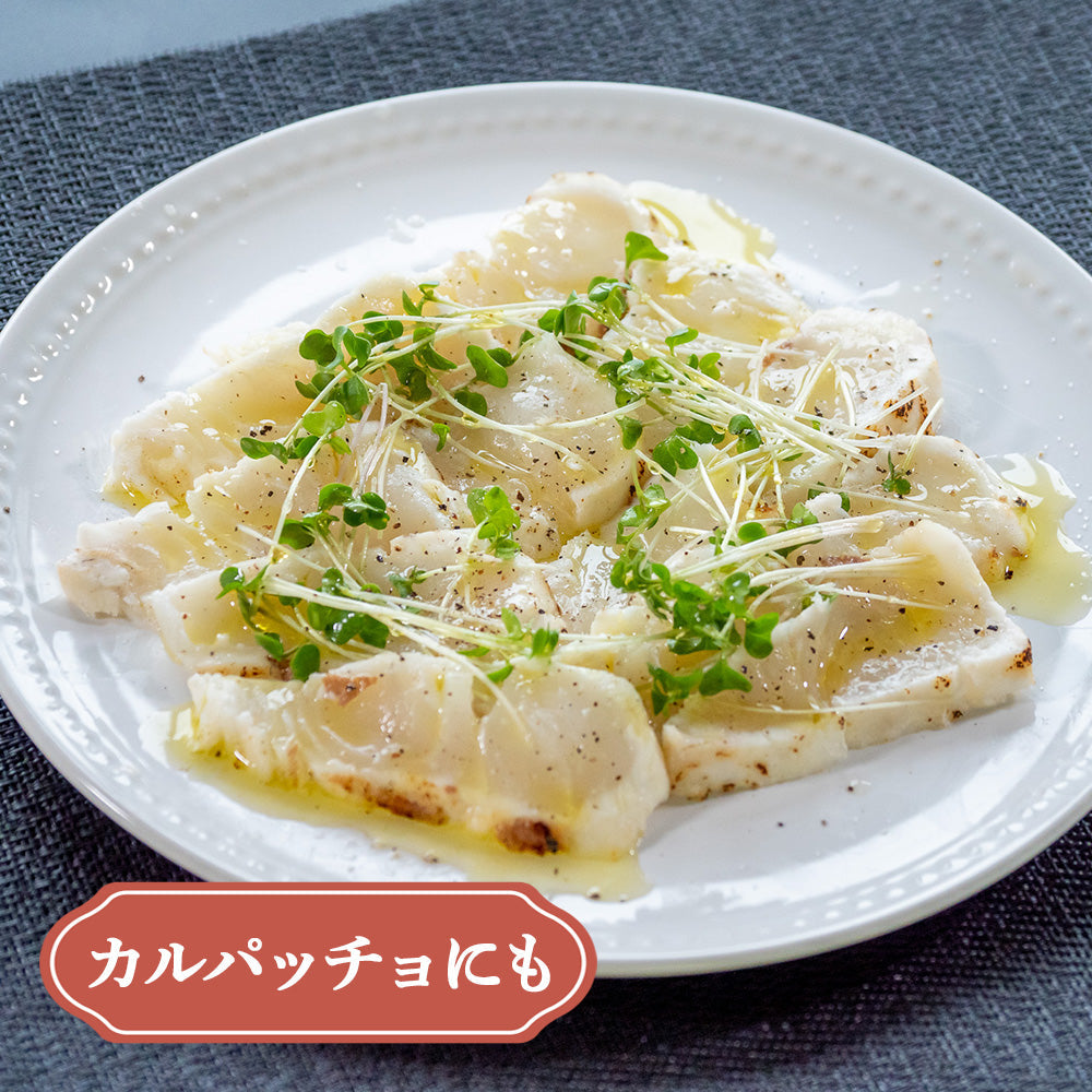ブランド真鯛「乙女鯛」の藁焼きタタキ