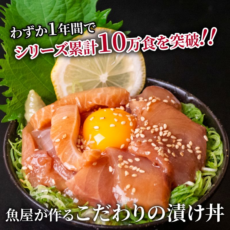 魚屋の漬け丼 計10パック