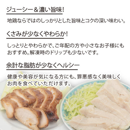 土佐はちきん地鶏サラダチキンとテリヤキチキンセット【お届け日指定不可】