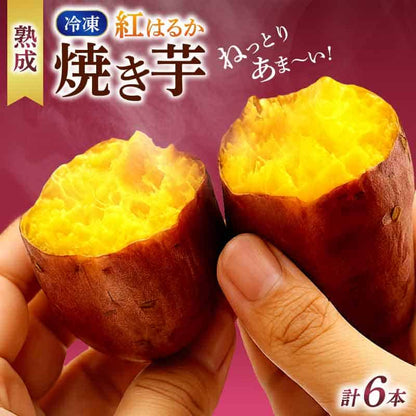 【高知県産 紅はるか使用】 冷凍焼き芋【6本～24本まで選択可】