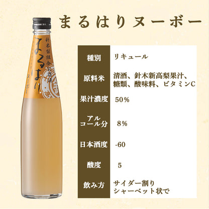 【針木産新高梨 使用】まるはりヌーボー 500ml
